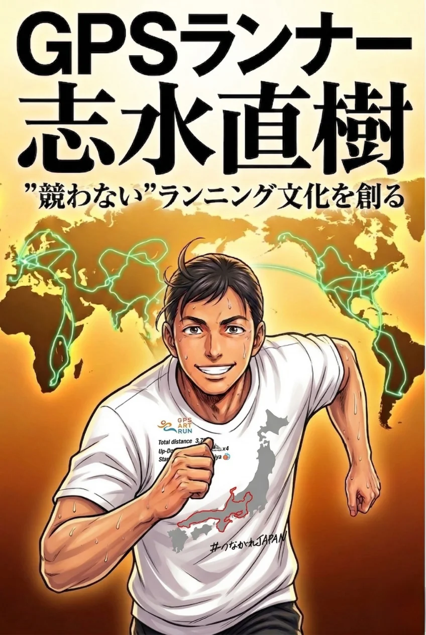 漫画『GPSランナー 志水直樹』表紙